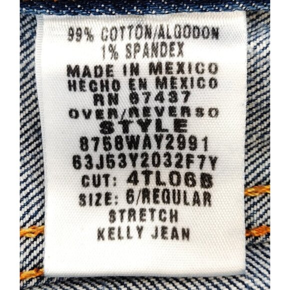 Ralph Lauren Classic Bootcut Jeans  Women’s Size 6 Med Wash Stretch Kelly Jean - Picture 6 of 9